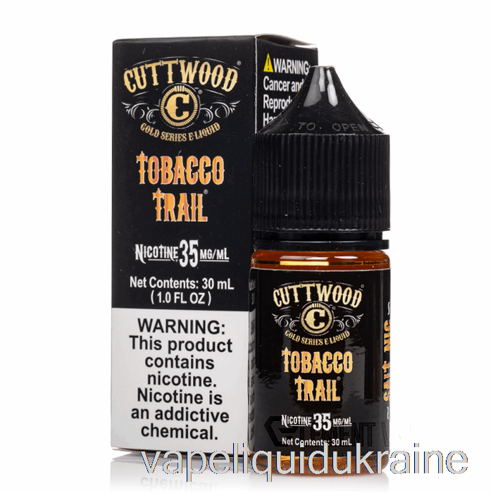 Vape Liquid Ukraine Tobacco Trail - Cuttwood Salts - 30mL 50mg